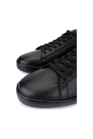 Tamer Tanca Erkek Hakiki Deri Siyah Sneakers & Spor Ayakkabı 1174 041 Erk Ayk Sk25-26 Sıyah Dr Siyah