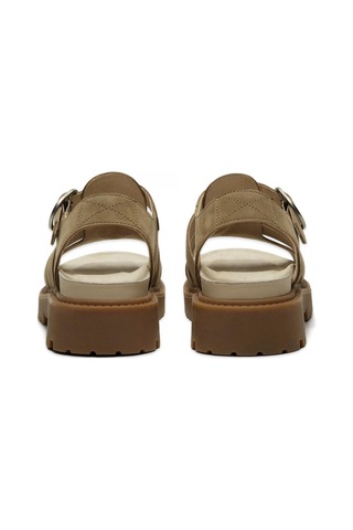 Timberland Tb0a2q1p Clairemont Way Fisherman Sandal Kahverengi Kadın Sandalet-14426 Tb0a2q1pen31 Medıum Beıge Nubuck