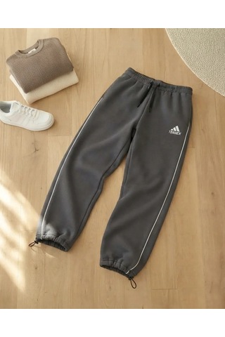 Alc Sportwear Erkek Çocuk Füme Paça Stopperlı Eşofman Altı