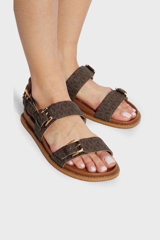 Michael Kors Bayan Sandalet 40s6nıfs2b 200 Kahve