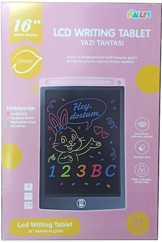 Çocuklar İçin 6" Lcd Çizim Tableti - Eğitici Grafik Yazı Tahtası Ve Not Defteri