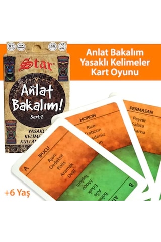 Star Kartları Anlat Bakalım Kelime Oyunu