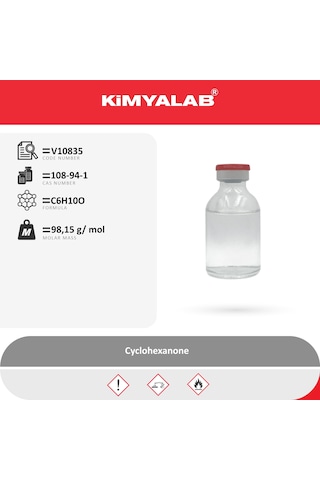 Kimyalab Siklohekzanon - 2,5l - Cyclohexanone