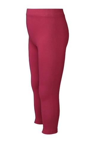 Lovetti Bordo Kız Çocuk Kışlık Tam Boy Düz Basıc Tayt Bordo