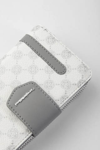 Cengiz Pakel Monogram Kadın Orta Boy Cüzdan 65256Mp Beyaz- Beyaz
