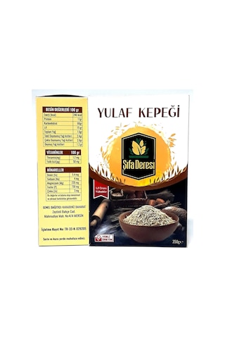 Şifa Deresi Yulaf Kepeği 350  G
