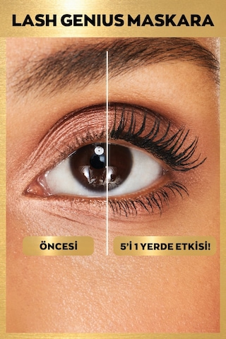 Avon Lash Genius 5 Kirpik Etkisi Maskara Modern Navy