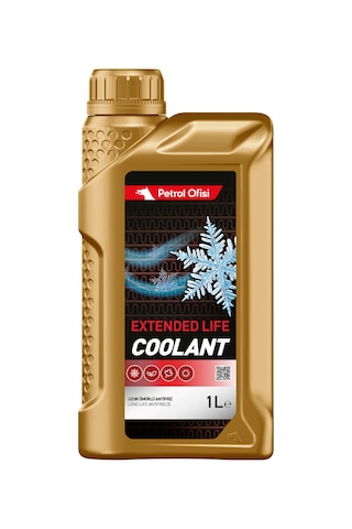 Petrol Ofisi Extended Life Coolant 1 Litre Kırmızı Organik Antifriz Petrol Ofisi Extended Life Coolant 1 Litre Kırmızı Organik Antifriz
