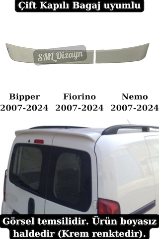 Fiat Fiorino 2 Kapı Spoiler Plastik Rüzgarlık Spoyler