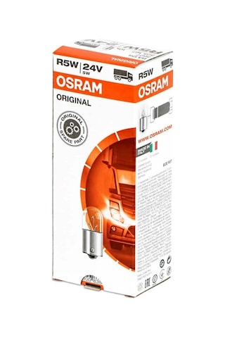 Ahmet Otomotiv Osram 5627 R5w 24 Volt 67 Ampul 5watt 10 Adet