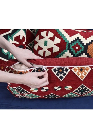 Lorence Home / Esmeli Kilim Şeker Kırlenti - Lidya