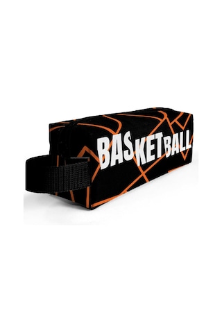 Coral High Kids Turuncu Siyah Basketbol Kalem Çantası 22079