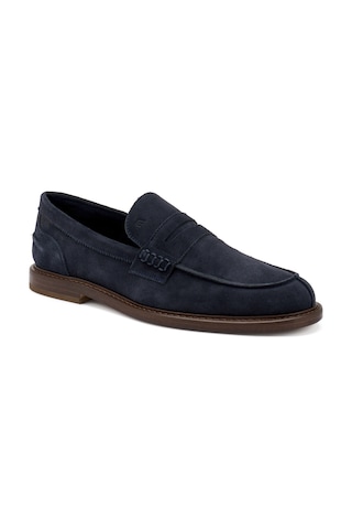 Oxford Klasik Erkek 76d0 Frau Suede Blu Lacivert