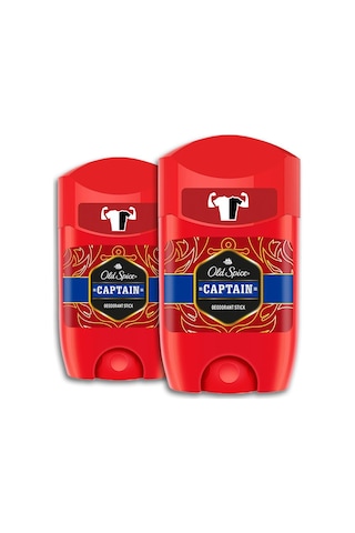 Old Spice Captain Erkek Stick Deodorant 2 x 50 ML Old Spice Captain Erkek Stick Deodorant 2 x 50 ML