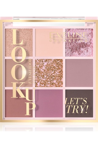 Eyeshadow Look Up Lets Try 9 Renk Palet Diğer