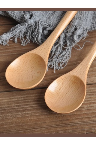 Niandahoome Uzun Saplı Ahşap Aşçı Kaşığı Seti 331065403