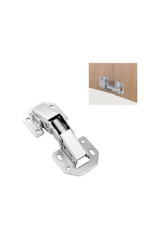 Tas Deliksiz Mobilya Dolap Menteşesi Galvaniz