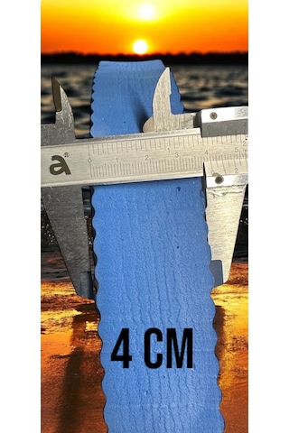 Yüzme Tahtası Mavi Büyük Boy 46x31x4 Çocuklar Ve Yetişkinler İçin Mavi