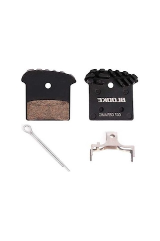 Novahub Shimano Mtb Bisiklet İçin Hidrolik Kaliper 1 Takım Fren Pedleri & Yay Disk Fren Pedleri