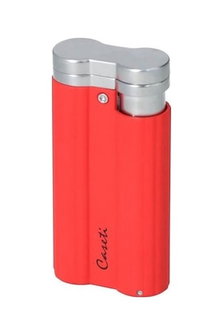 Caseti Torch Çakmak Entegra Punch Kırmızı Krom