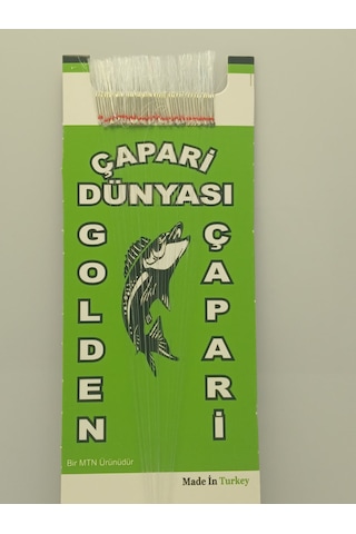 Golden 50 İğneli İstavrit Kösteği 12 No Beyaz İğne -0,10 Mm -0,12 Mm Köstek Beyaz Golden 50 İğneli İstavrit Kösteği 12 No Beyaz İğne -0,10 Mm -0,12 Mm Köstek Beyaz