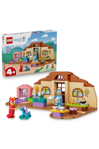 LEGO® Bluey Rusty ve Bluey ile Okul 11221 - 4 Yaş ve Üzeri Çocuklar için Aksesuarlar İçeren Oyuncak Yapım Seti (106 Parça)