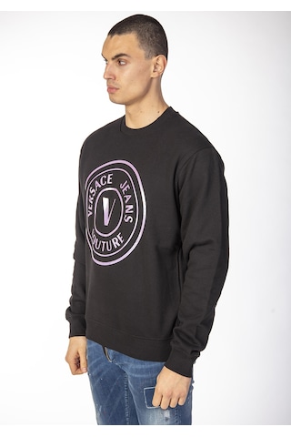 Versace Jeans Couture VERSACE Erkek Sweatshirt VR6395C Siyah
