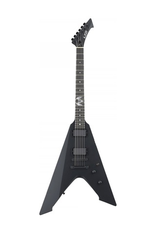 Esp Ltd Lvultureblks James Hetfield Signature Vulture Black Satin V Kasa Mat Siyah Emg Het Set