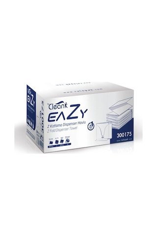 Rulopak By Clean EAZY Z Katlama Havlu Kağıt 200 Yaprak 12'li Paket