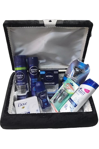 Nivea 8 Li Damat Figürlü Kutuda Traş Tırnak Seti Hediyeli