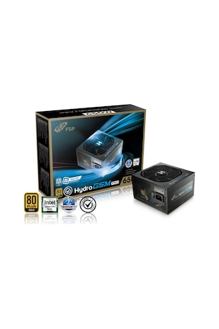 Fsp Hydro GSM Lite PRO 80+ Gold Aktif PFC Gaming Güç Kaynağı 650 W