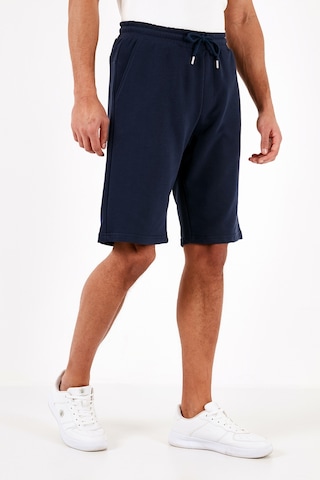 Buratti Pamuklu Belden Bağlamalı Cepli Regular Fit Erkek Short 5908042 Indigo