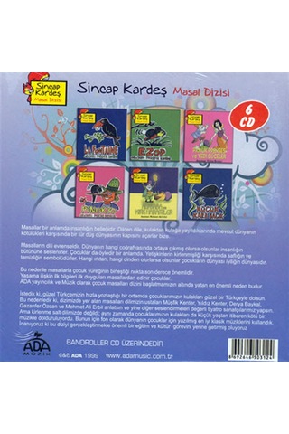 Sincap Kardeş Masal Dizisi 1 - Müşfik Kenter Yıldız Kenter CD