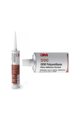 3m 590 Poliüretan Cam Mastik Siyah 310ml