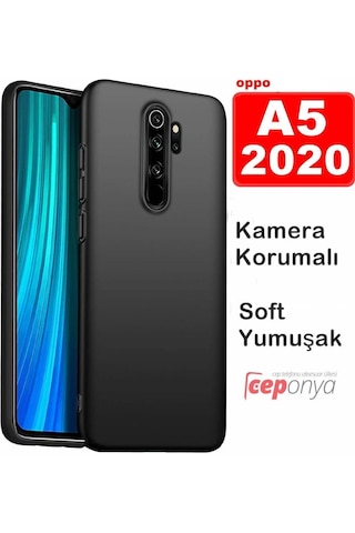 Oppo A5-A9 2020 Kamera Korumali Soft Esnek Kalite Silikon Kilif 547741158
