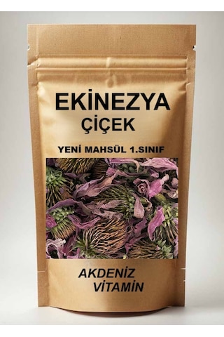 Akdeniz Vitamin Ekinezya Echinacca Conflower Echinacea Angustifolia 50 G