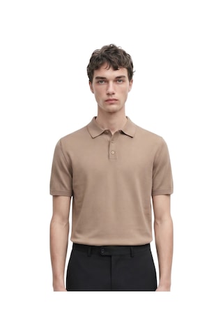 Anthony Jackson Premium Erkek Triko Polo Yaka T-shirt Giovanni Kahverengi