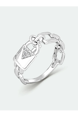 Torgovyj Dom Uvelir Holding 925 Gümüş Zincir Yüzük, Kolye Ucu İl 323544060 Gümüş