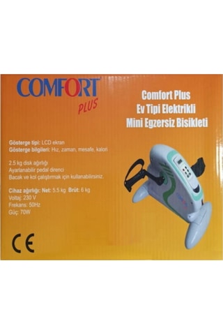 Medikaltec Beyaz Elektrikli Kondisyon Bisikleti