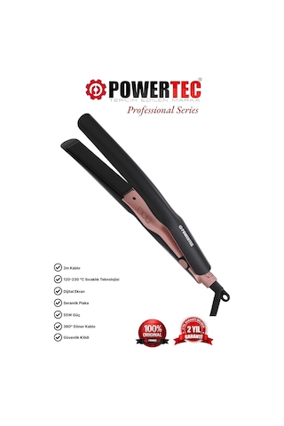 Powertec TR-2810 Seramik Saç Düzleştirici