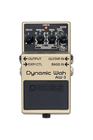 Boss Aw-3 t Dynamic Wah Compact Pedal