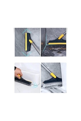 Banyo Fayans Temizleme Yıkama Fırçası Hareketli Başlık Ve Çekpasl