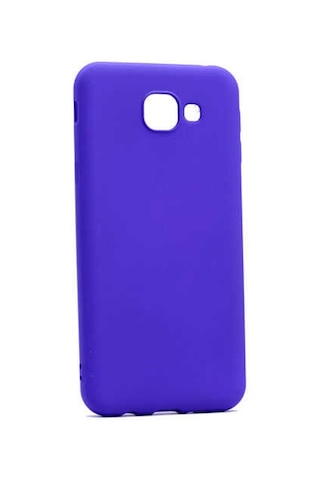 Samsung Uyumlu Galaxy A8 2016 Kılıf Zore Premier Silikon Kapak Mor