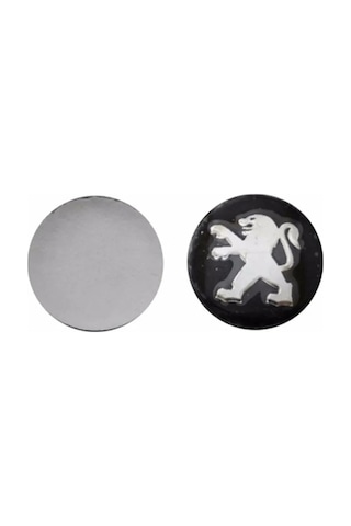 Peugeot Araç Anahtar Logo Amblemi Kumanda Logo Çap: 14 Mm 2 Adet