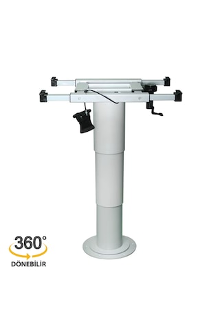 Ranger 360 Döner Masa Ayağı Yükseklik Ayarlı 35-74 Otomatik - Gri-828