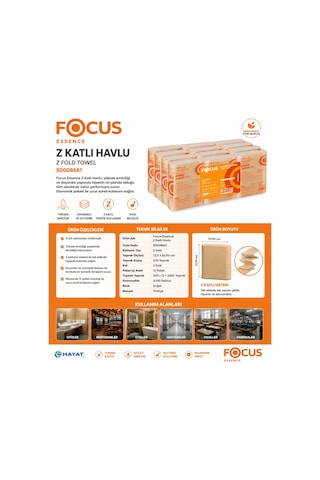 Focus Essence Z Havlu 22,5 Cm 200x12 8661