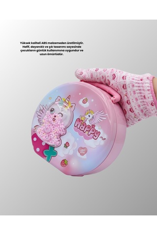 Mini Çocuk Para Kasası Güvenli Kilitli Birikim Kutusu - 5000
