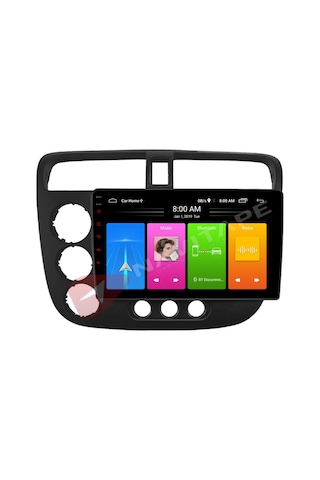Honda Civic 2000-2006 Android Car Multimedya