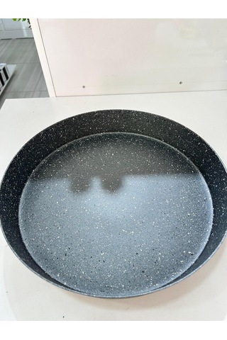 34 Cm Granite Fırın Tepsi