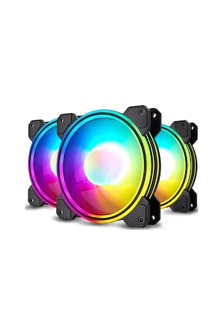 Snt Energy Mf-3-5vargb 120 Mm Argb Yüksek Performans Düşük Gürültü Kasa Fanı